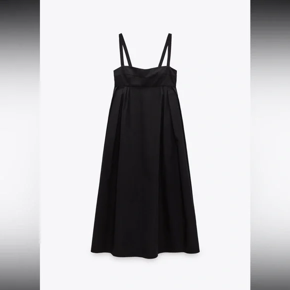 Zara black dress - Picture 1 of 4